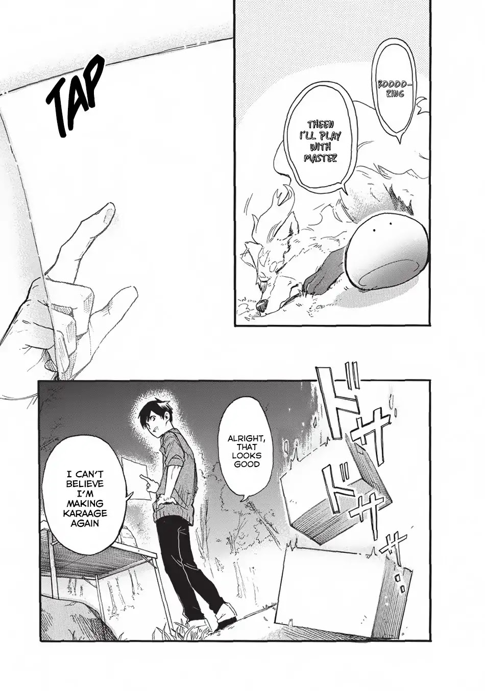 Tondemo Skill de Isekai Hourou Meshi: Sui no Daibouken Chapter 2 page 4 - Chapter 2: Sui See, Sui Do - Monster Meat Karaage