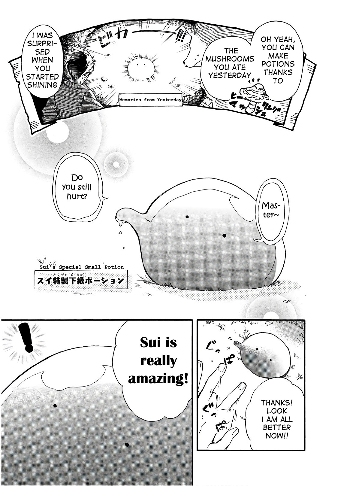 Tondemo Skill de Isekai Hourou Meshi: Sui no Daibouken Chapter 3 page 5 - Chapter 3: Small Scatches and Sui's Special Potion