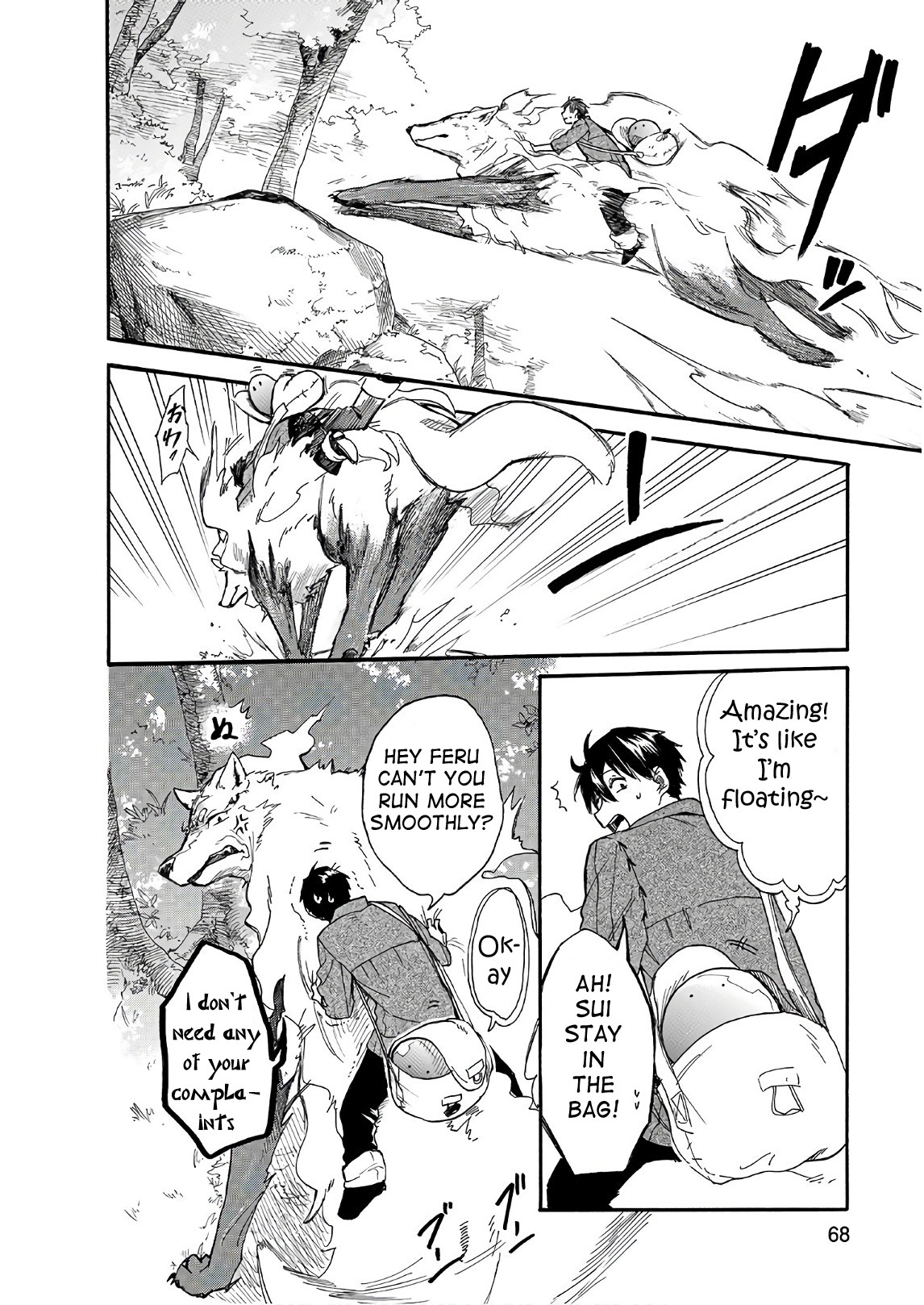 Tondemo Skill de Isekai Hourou Meshi: Sui no Daibouken Chapter 4 page 6 - Chapter 4: Lost Slime and Big Forest Adventure Part 1