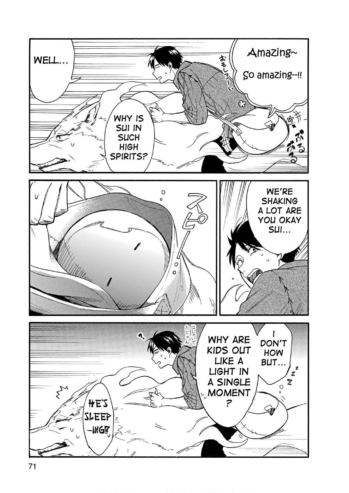 Tondemo Skill de Isekai Hourou Meshi: Sui no Daibouken Chapter 4 page 9 - Chapter 4: Lost Slime and Big Forest Adventure Part 1