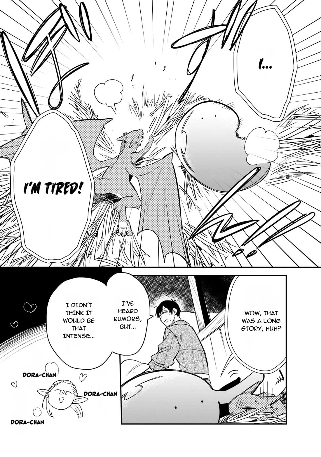Tondemo Skill de Isekai Hourou Meshi: Sui no Daibouken Chapter 67 page 5 - Chapter 67: Dora-Chan's Worn-out Mode