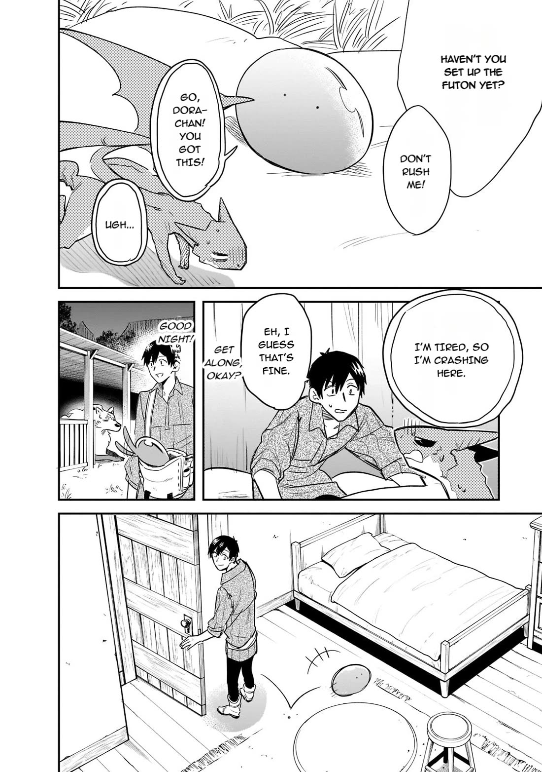 Tondemo Skill de Isekai Hourou Meshi: Sui no Daibouken Chapter 67 page 8 - Chapter 67: Dora-Chan's Worn-out Mode