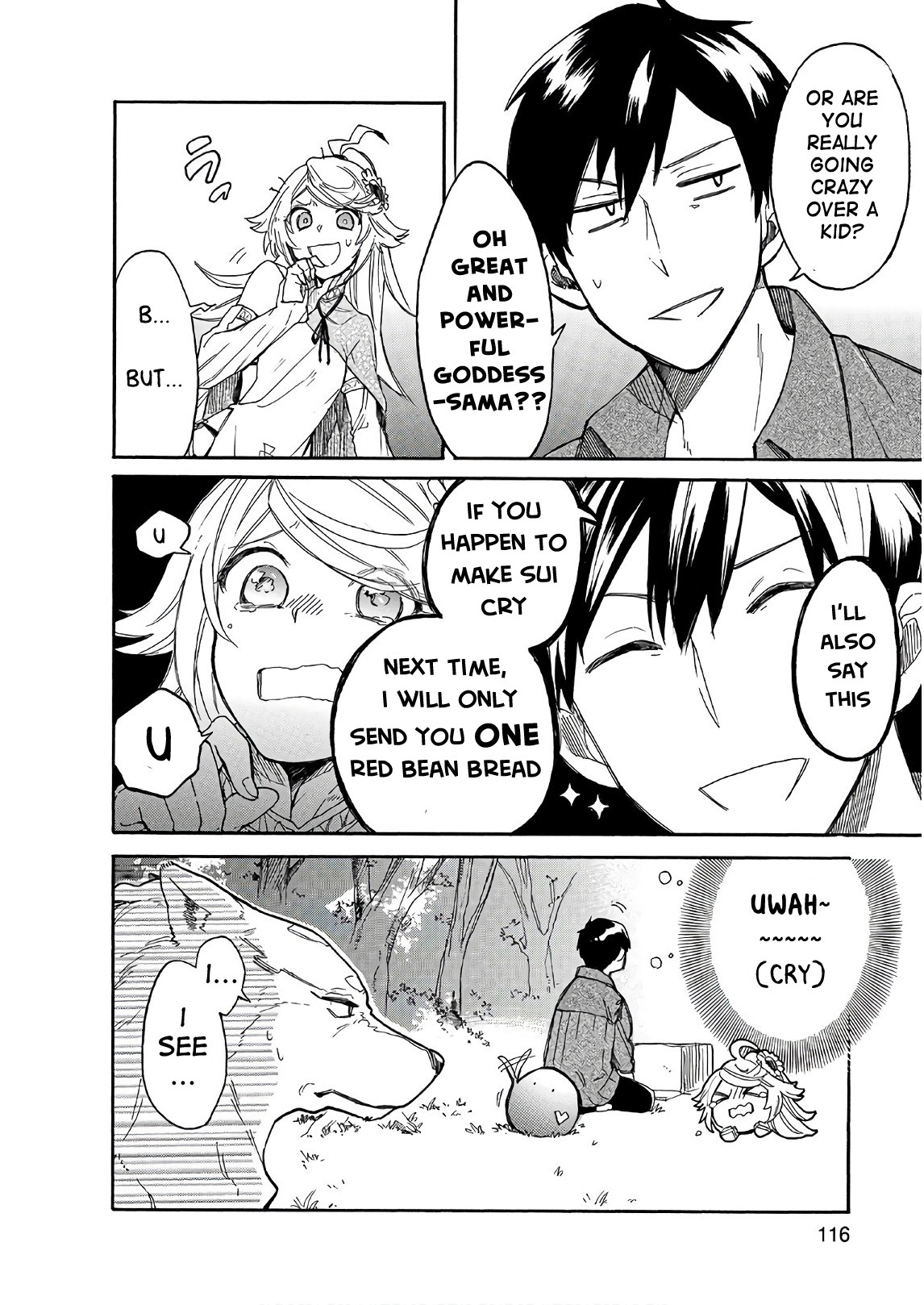 Tondemo Skill de Isekai Hourou Meshi: Sui no Daibouken Chapter 7 page 8 - Chapter 7: Goddess and Sweets Struggle