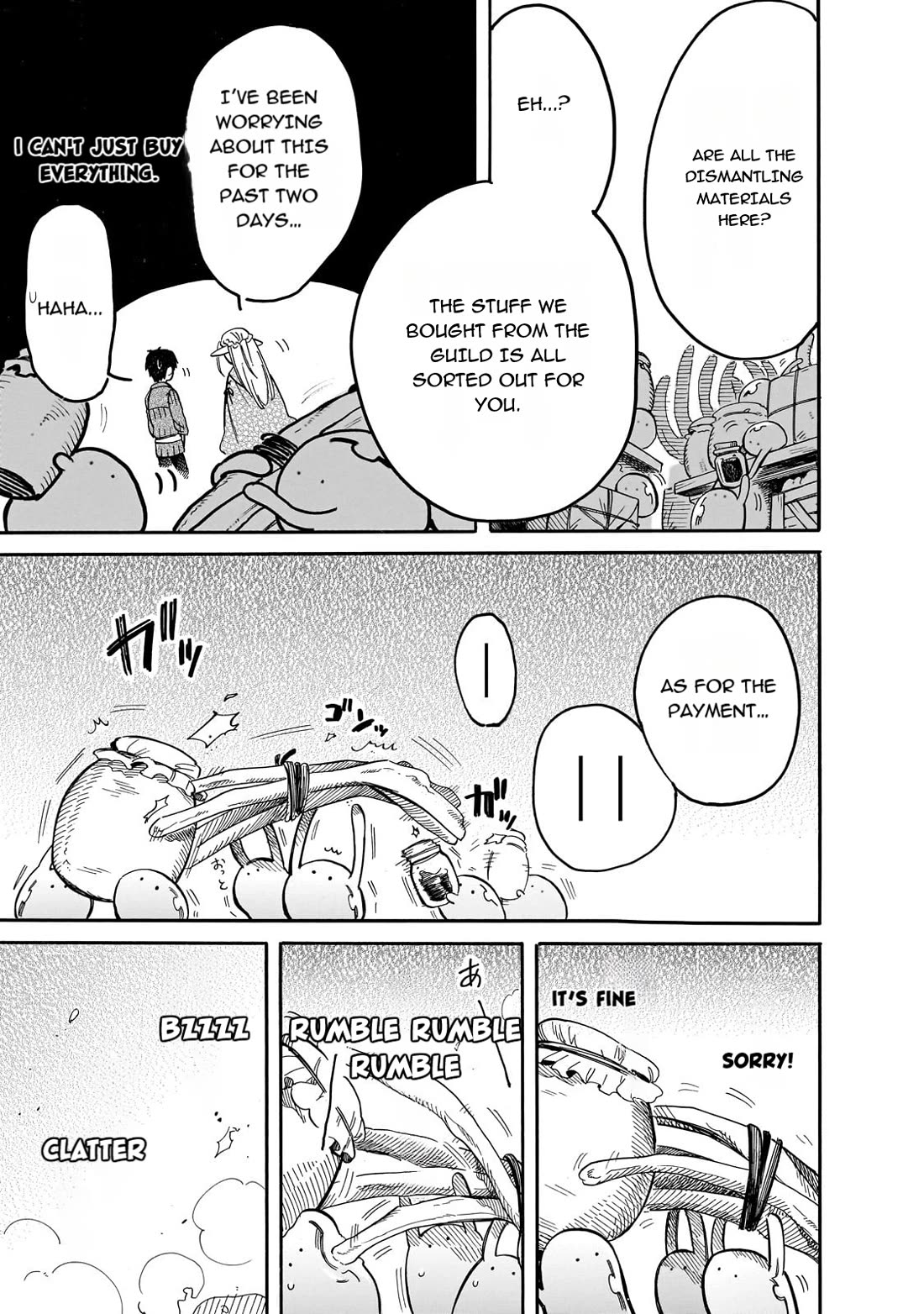 Tondemo Skill de Isekai Hourou Meshi: Sui no Daibouken Chapter 77 page 3 - Chapter 77: Behind The Scenes Of The Earth Dragon Feast...