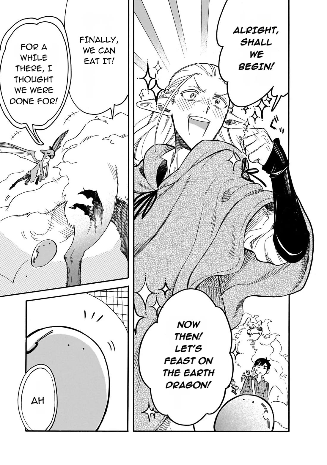 Tondemo Skill de Isekai Hourou Meshi: Sui no Daibouken Chapter 77 page 9 - Chapter 77: Behind The Scenes Of The Earth Dragon Feast...