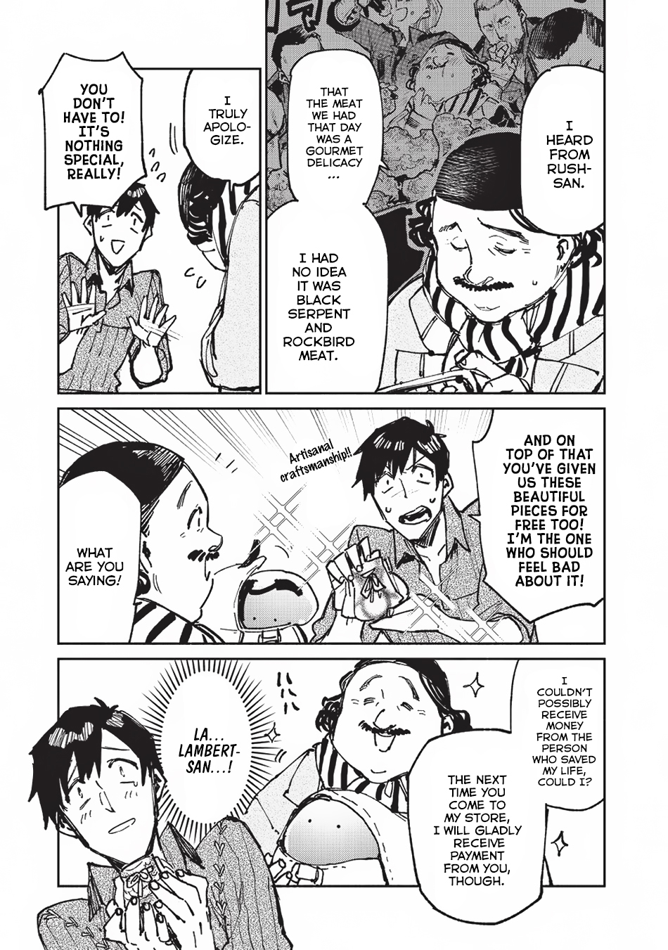 Tondemo Skill de Isekai Hourou Meshi Chapter 21 page 13 - Chapter 21: Lambert-San's Store