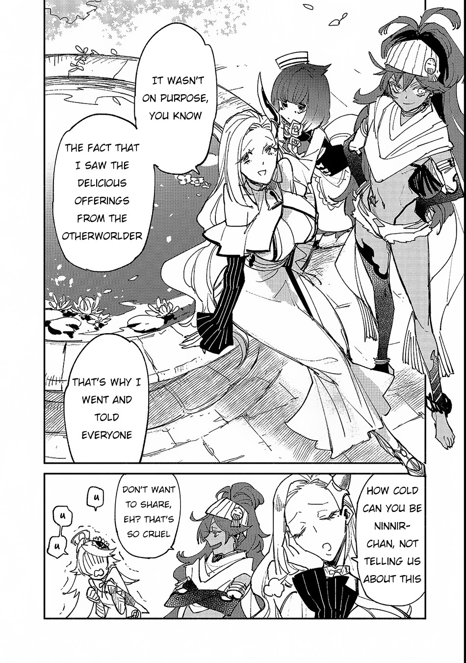 Tondemo Skill de Isekai Hourou Meshi Chapter 24 page 3 - Chapter 24: Even More Noisy Goddesses