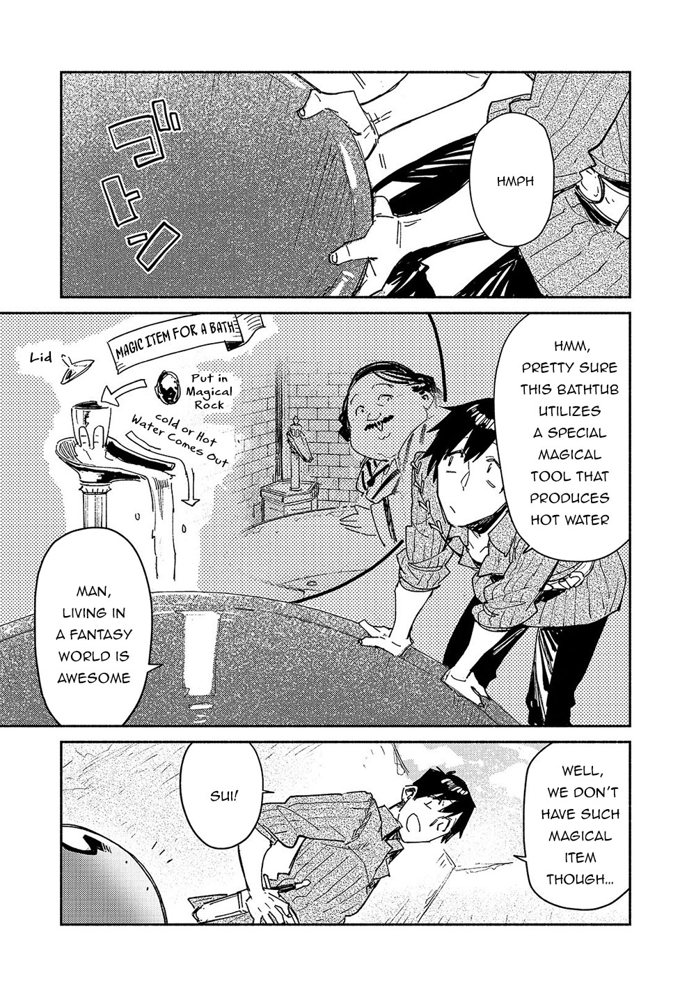 Tondemo Skill de Isekai Hourou Meshi Chapter 31 page 6 - Chapter 31: What a Nice Bath