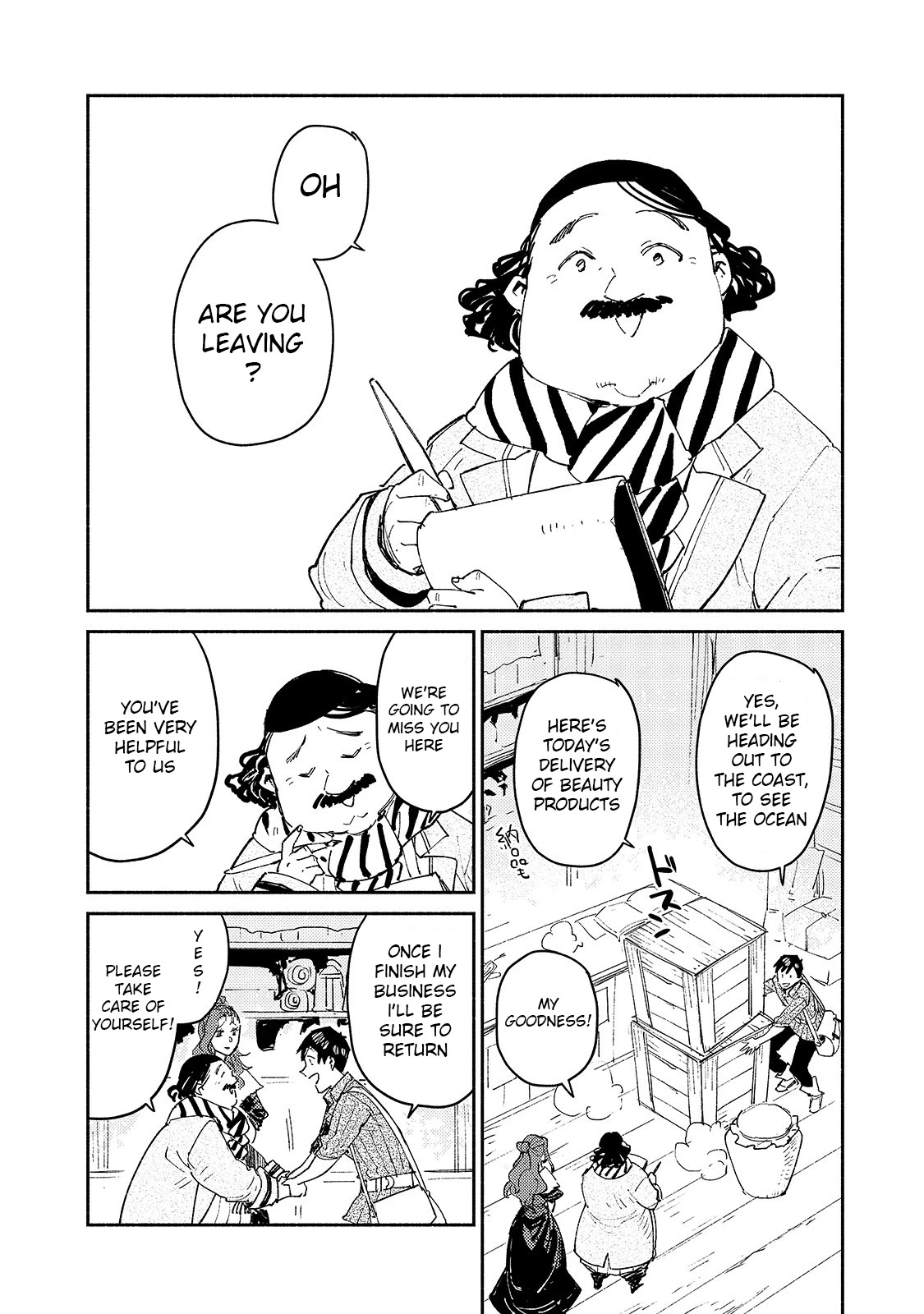 Tondemo Skill de Isekai Hourou Meshi Chapter 34 page 2 - Chapter 34: Departure
