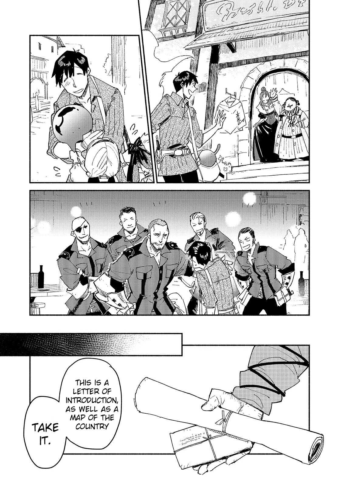 Tondemo Skill de Isekai Hourou Meshi Chapter 34 page 3 - Chapter 34: Departure
