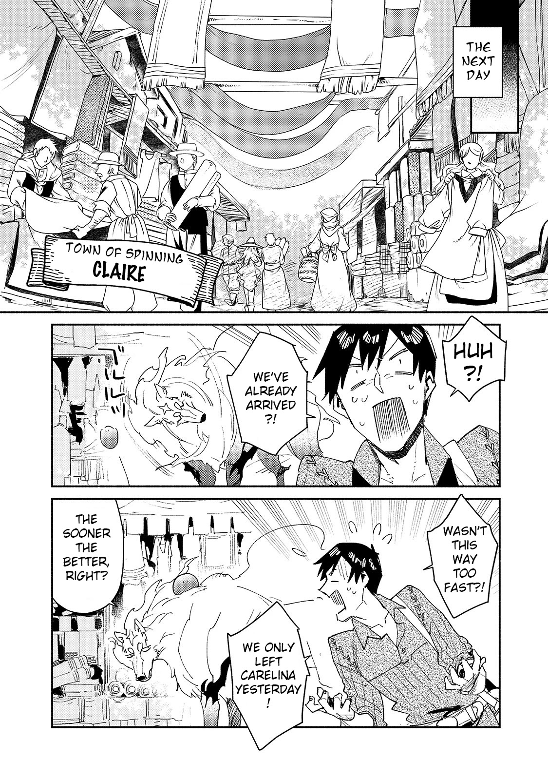 Tondemo Skill de Isekai Hourou Meshi Chapter 34 page 6 - Chapter 34: Departure