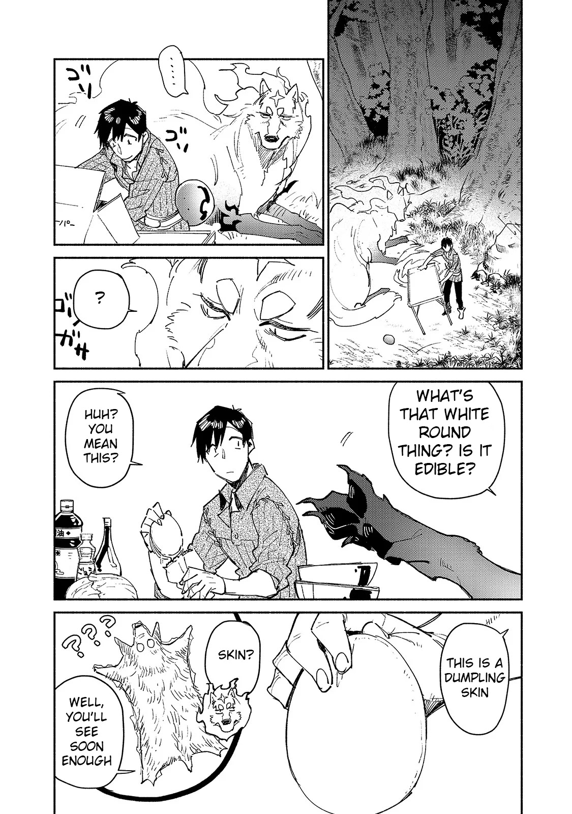 Tondemo Skill de Isekai Hourou Meshi Chapter 35 page 4 - Chapter 35: The Claire Forest