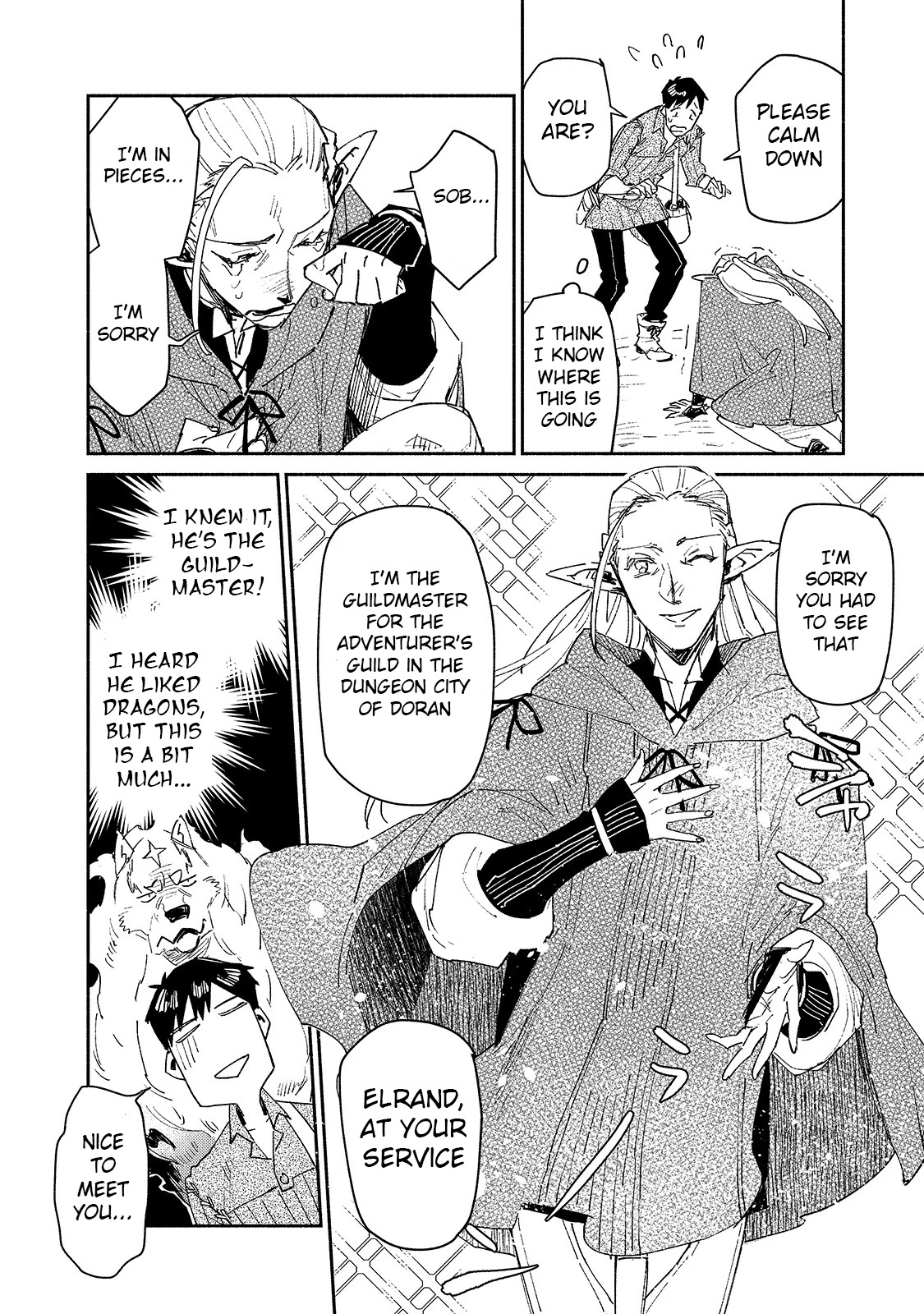 Tondemo Skill de Isekai Hourou Meshi Chapter 39 page 9 - Chapter 39: Doran's Guildmaster