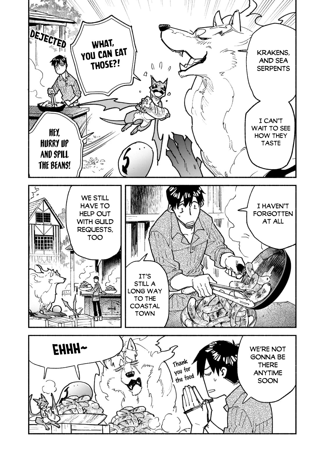 Tondemo Skill de Isekai Hourou Meshi Chapter 53.1 page 4 - Chapter 53.1: Wanting to Smell the Sea