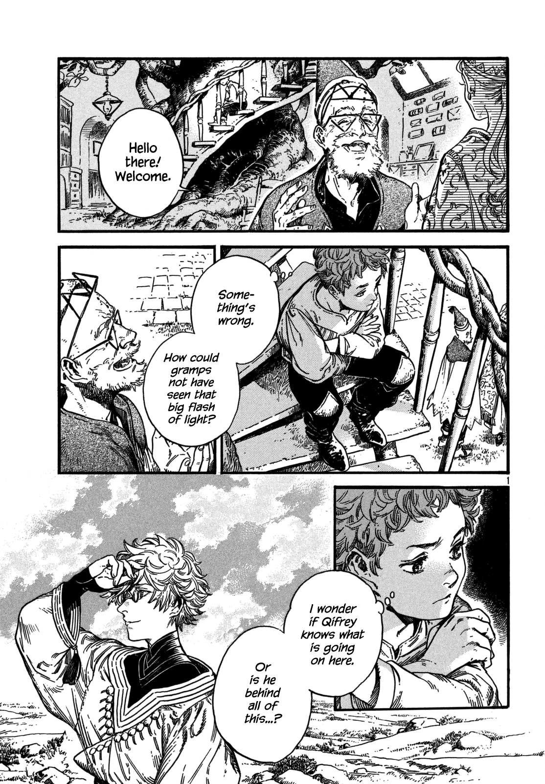 Tongari Booshi no Atorie Chapter 14 page 1 - Chapter 14