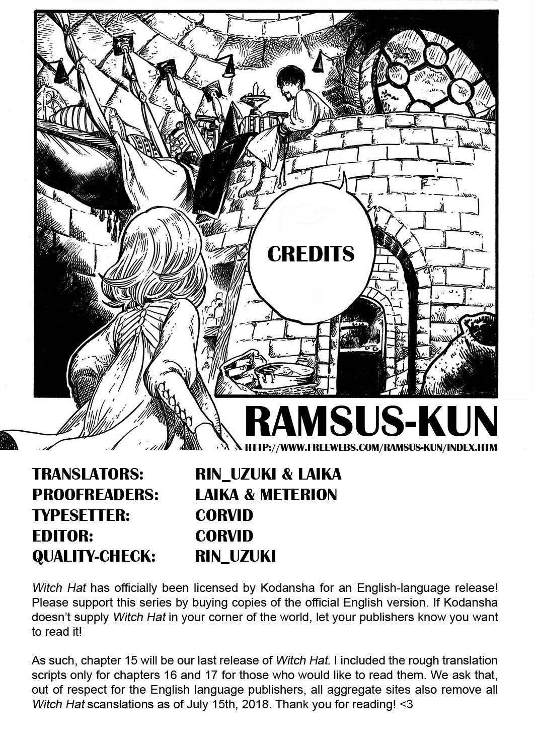 Tongari Booshi no Atorie Chapter 15 page 34 - Chapter 15