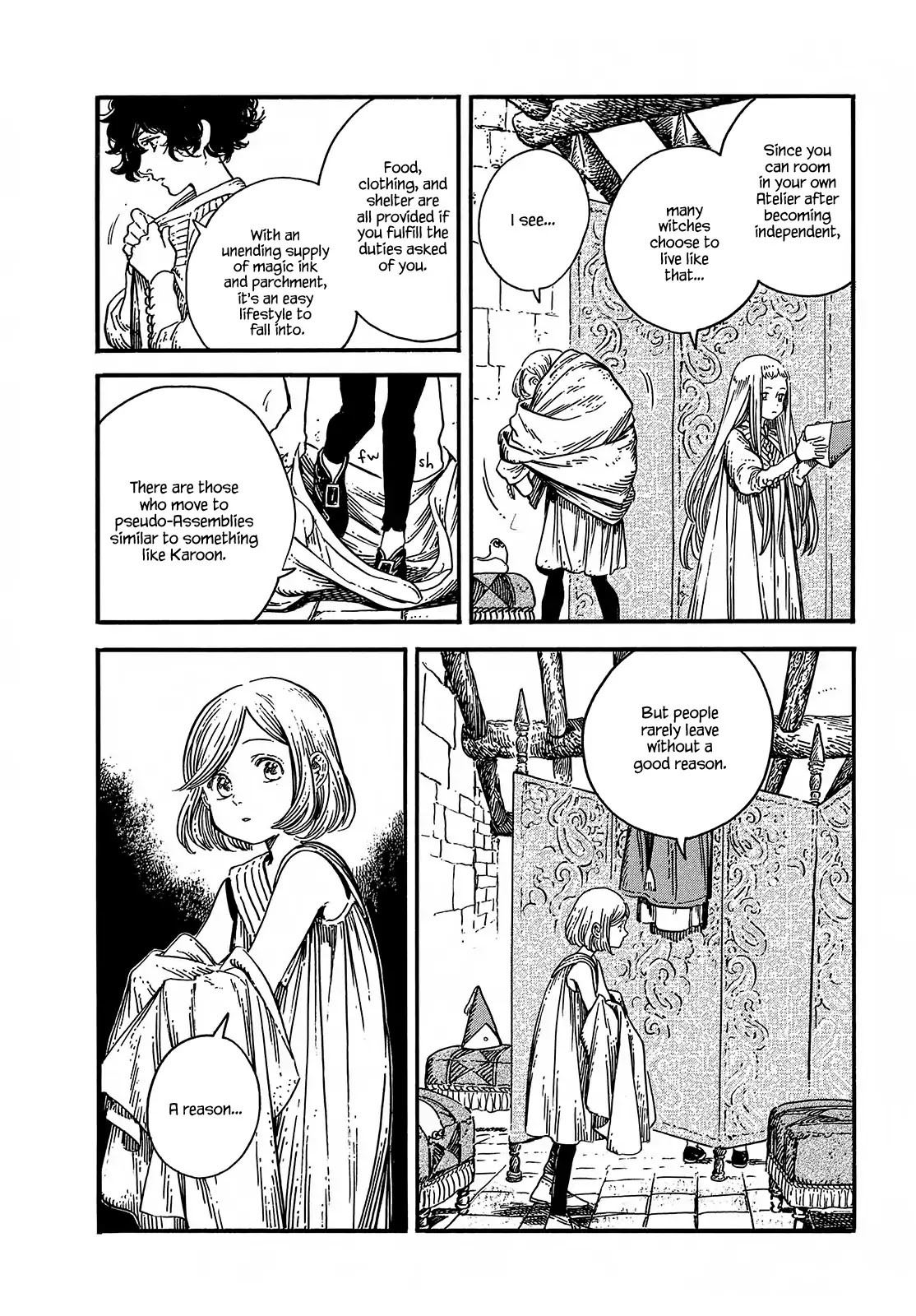 Tongari Booshi no Atorie Chapter 32 page 6 - Chapter 32