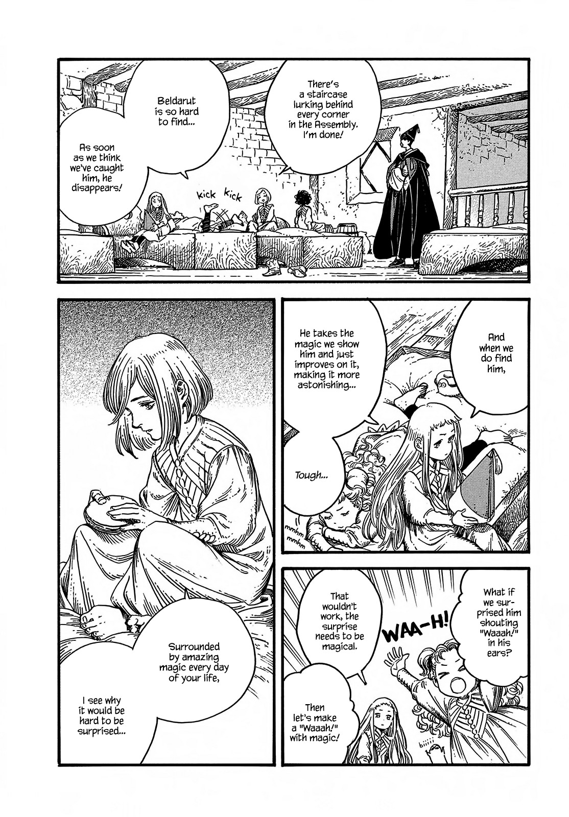 Tongari Booshi no Atorie Chapter 33 page 15 - Chapter 33