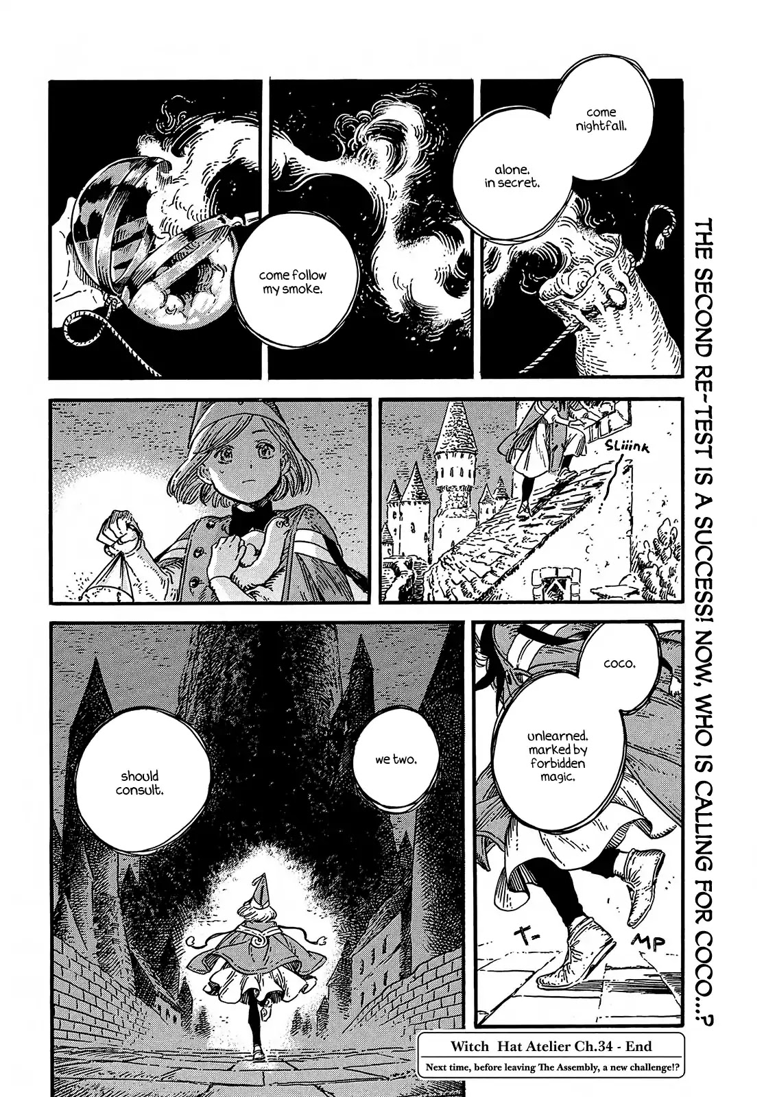 Tongari Booshi no Atorie Chapter 34 page 32 - Chapter 34