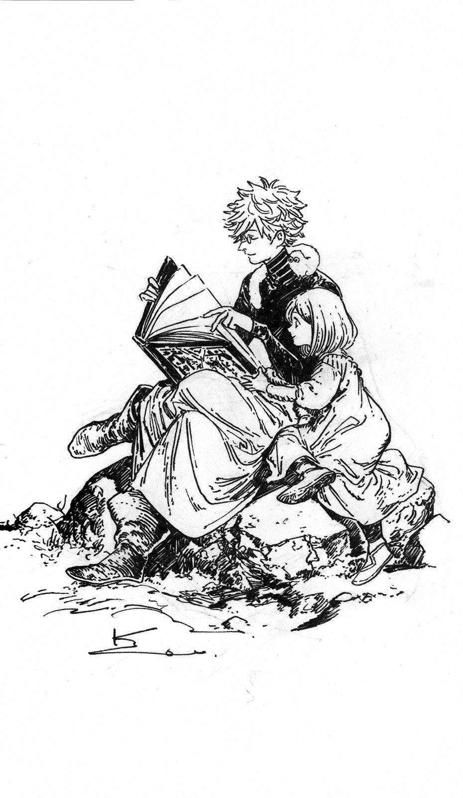 Tongari Booshi no Atorie Chapter 35.6 page 2 - Chapter 35.6: Special Edition Artbook