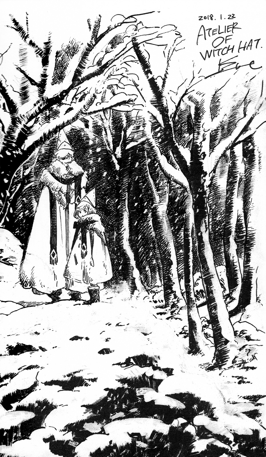 Tongari Booshi no Atorie Chapter 35.6 page 46 - Chapter 35.6: Special Edition Artbook