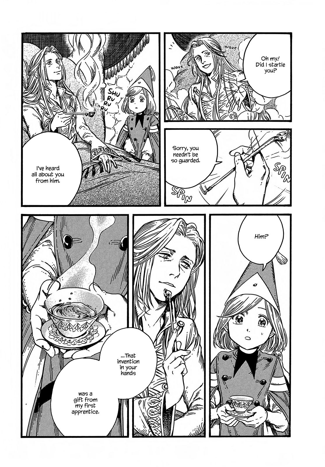 Tongari Booshi no Atorie Chapter 35 page 12 - Chapter 35