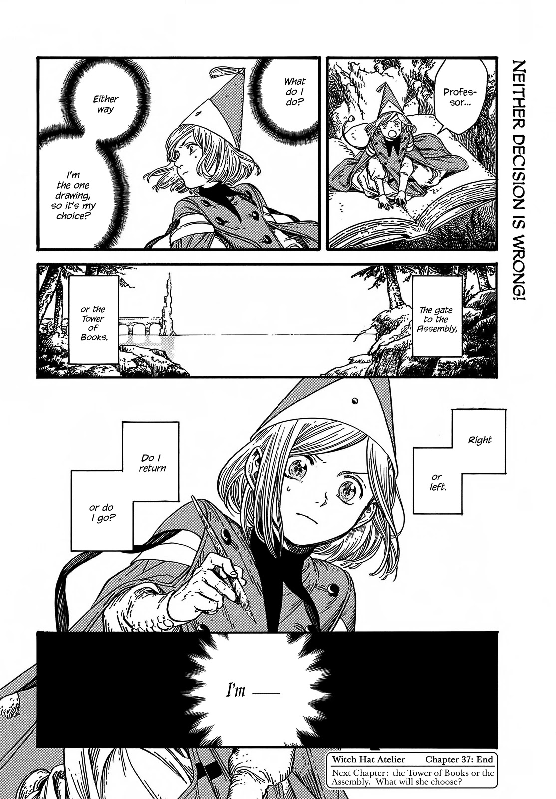 Tongari Booshi no Atorie Chapter 37 page 34 - Chapter 37