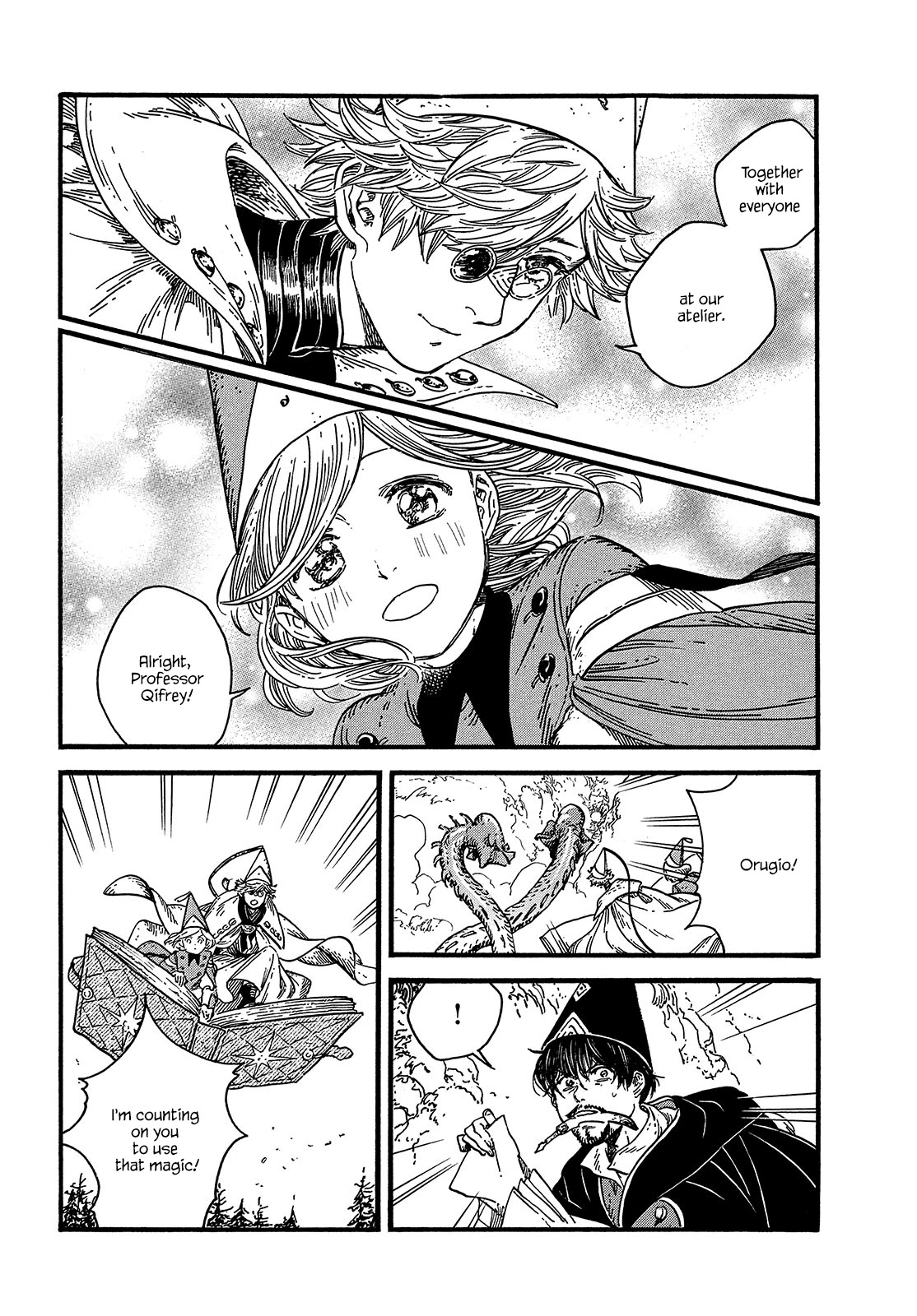 Tongari Booshi no Atorie Chapter 38 page 11 - Chapter 38