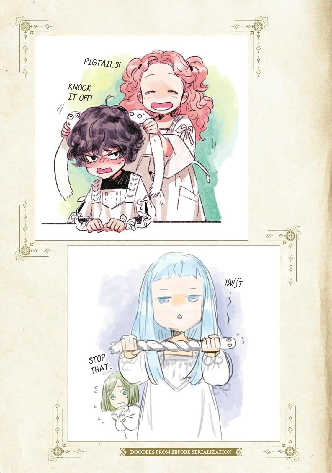 Tongari Booshi no Atorie Chapter 40.6 page 17 - Chapter 40.6: Special Edition Concept Art Artbook