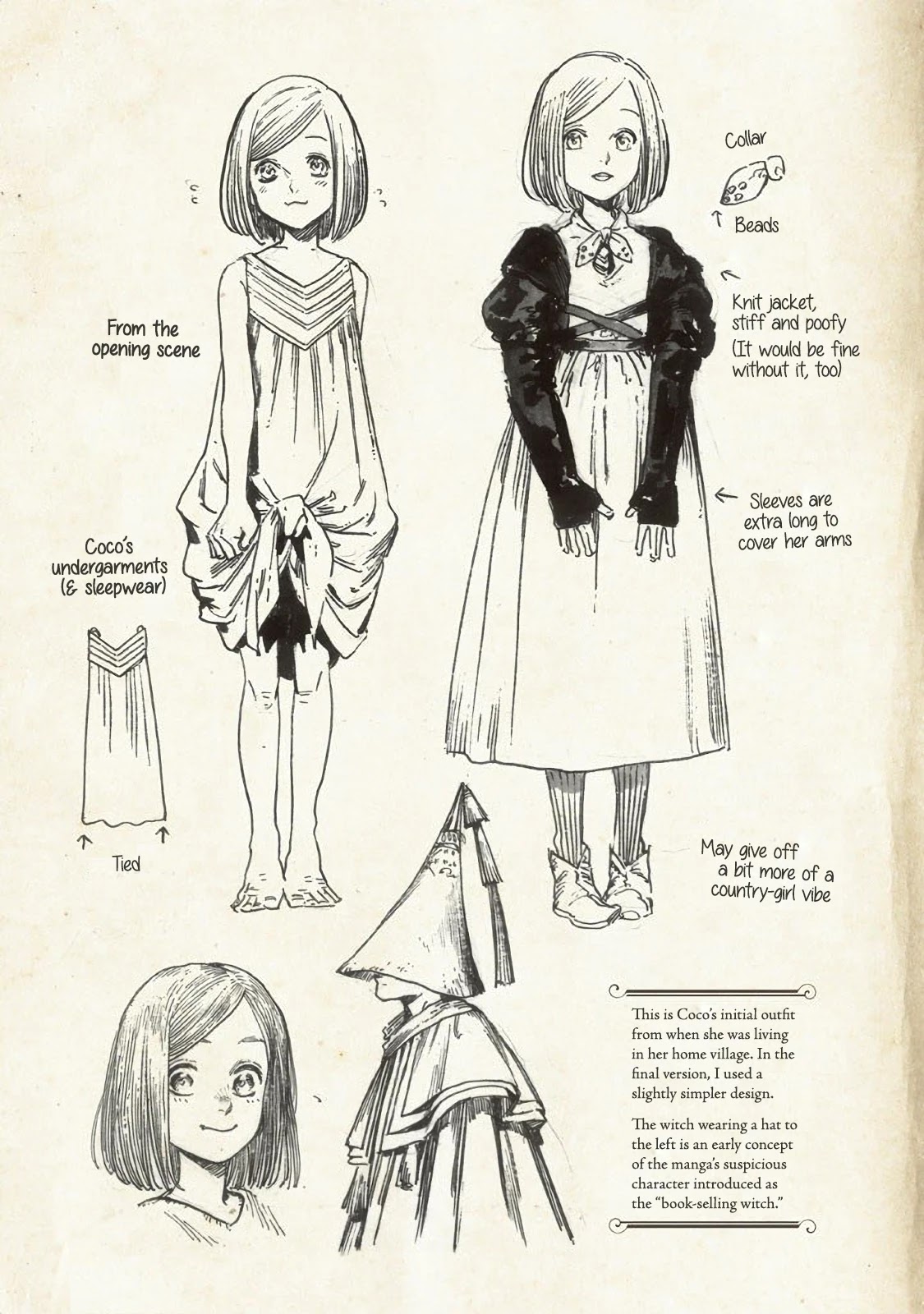 Tongari Booshi no Atorie Chapter 40.6 page 26 - Chapter 40.6: Special Edition Concept Art Artbook
