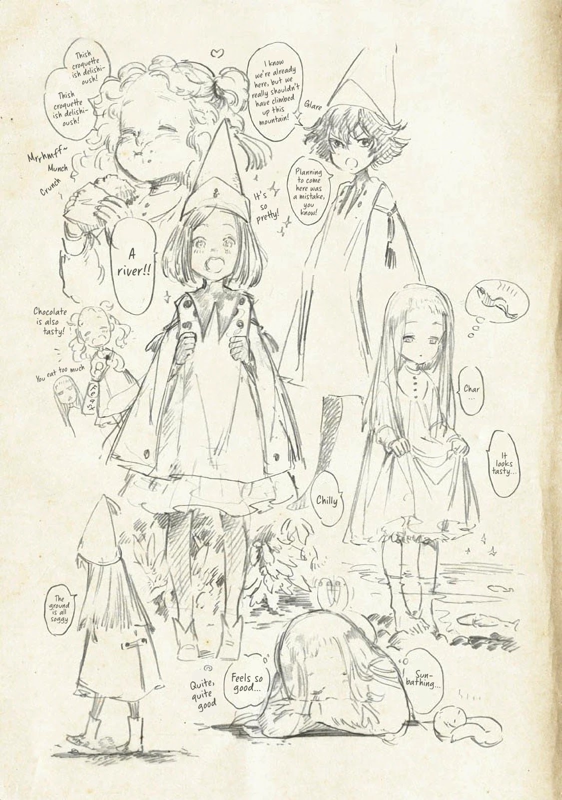 Tongari Booshi no Atorie Chapter 40.6 page 30 - Chapter 40.6: Special Edition Concept Art Artbook