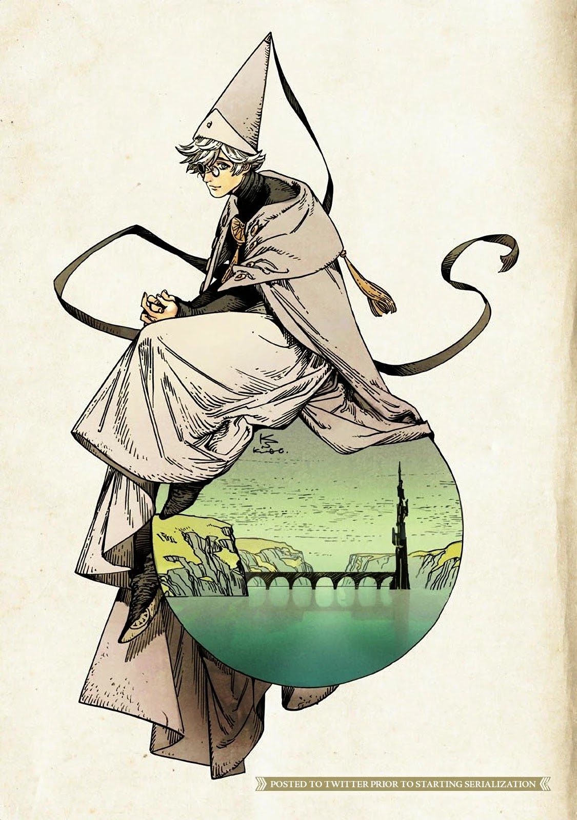Tongari Booshi no Atorie Chapter 40.6 page 4 - Chapter 40.6: Special Edition Concept Art Artbook