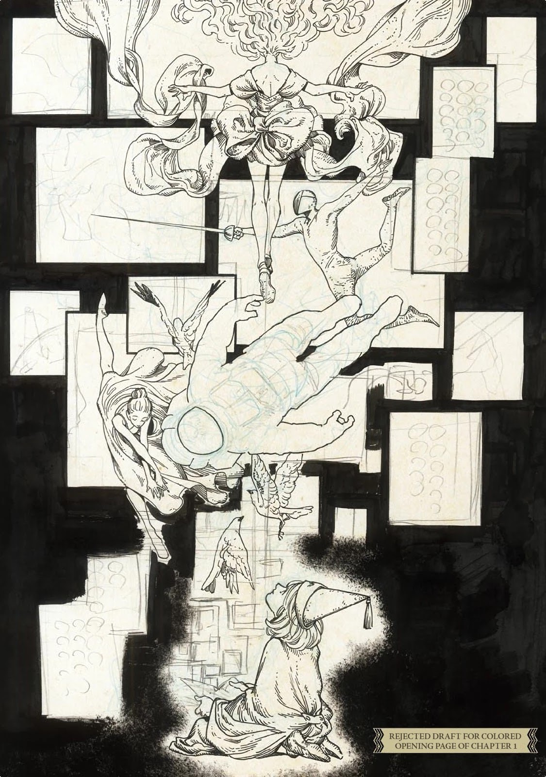 Tongari Booshi no Atorie Chapter 40.6 page 5 - Chapter 40.6: Special Edition Concept Art Artbook