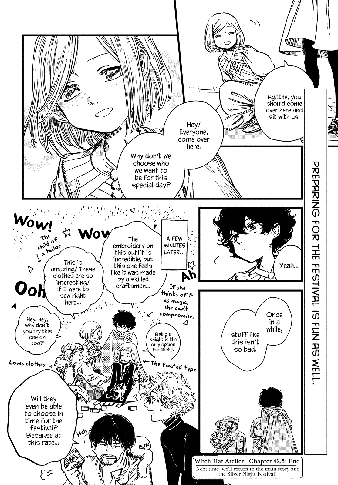 Tongari Booshi no Atorie Chapter 42.5 page 8 - Chapter 42.5