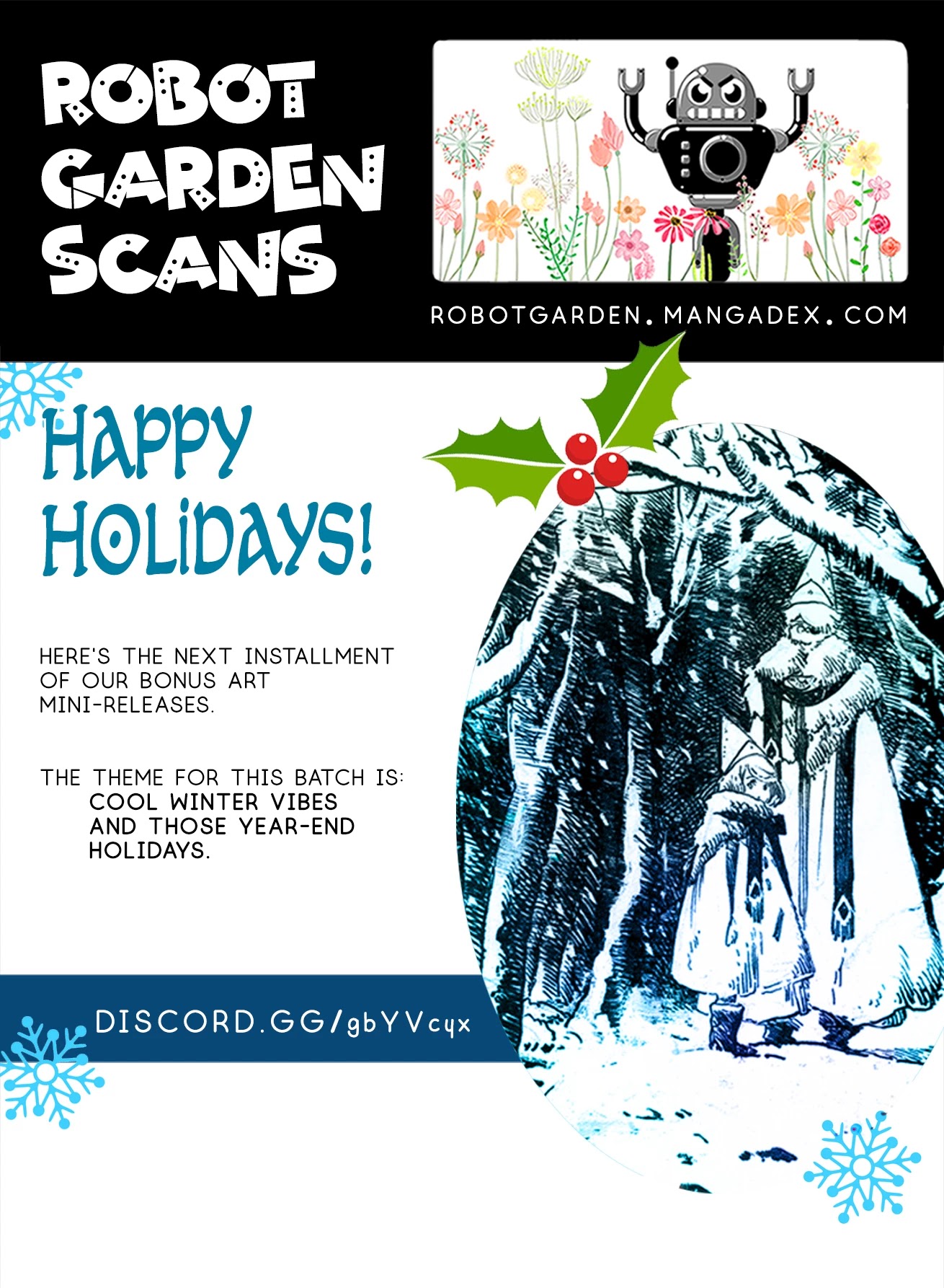 Tongari Booshi no Atorie Chapter 42.9 page 1 - Chapter 42.9: Special Bonus Mini Art Batch -- Winter Holidays