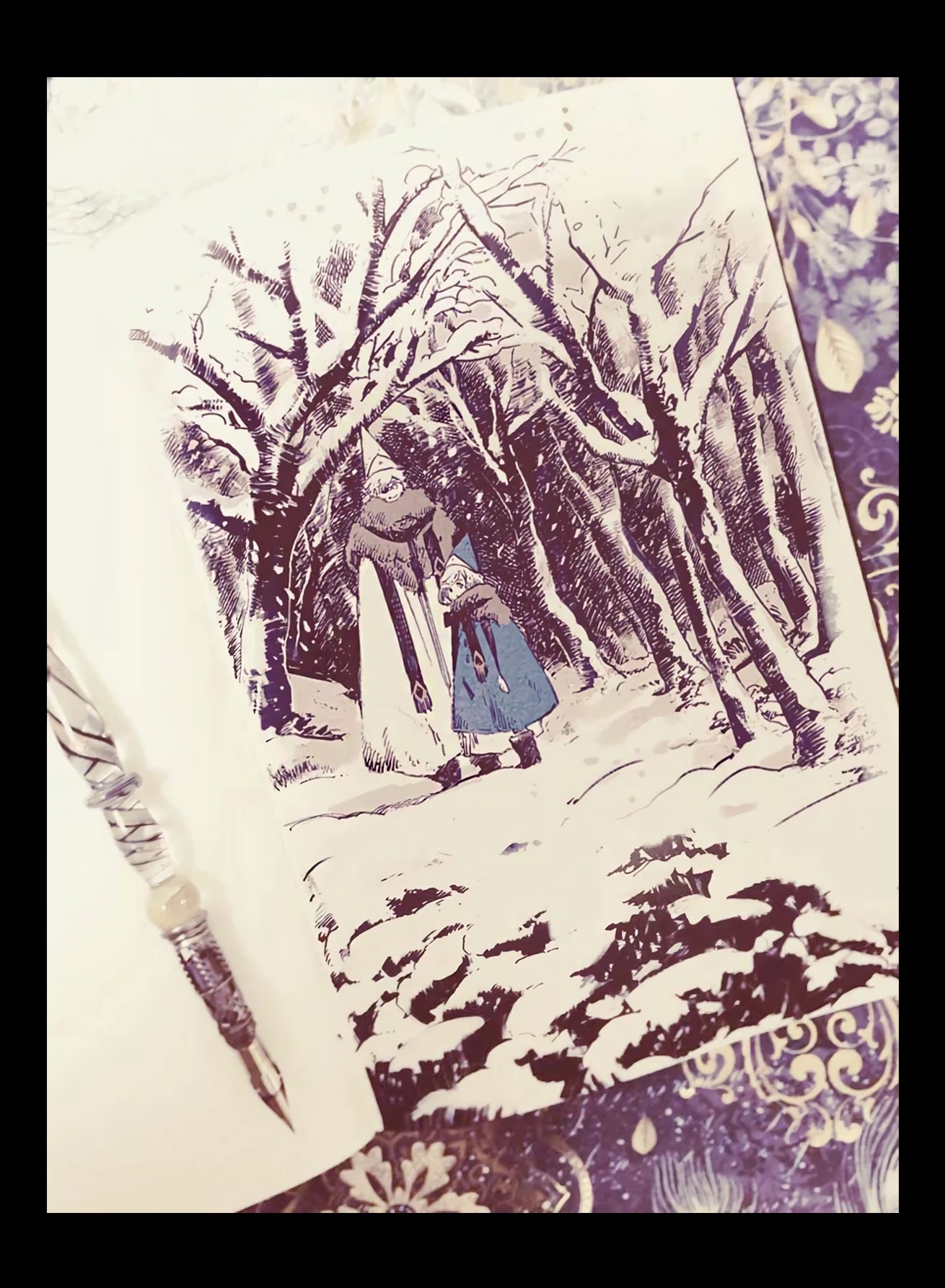 Tongari Booshi no Atorie Chapter 42.9 page 3 - Chapter 42.9: Special Bonus Mini Art Batch -- Winter Holidays