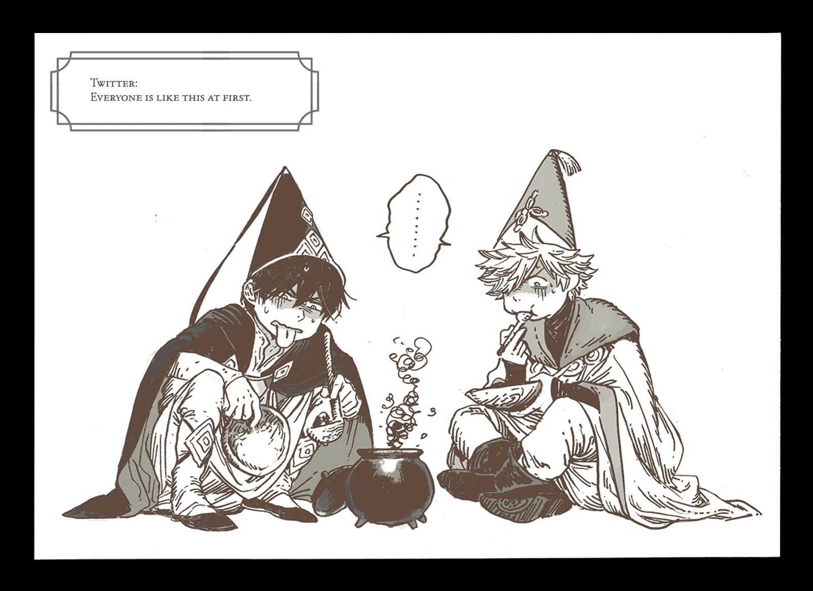Tongari Booshi no Atorie Chapter 43.9 page 7 - Chapter 43.9: Special Bonus Mini Art Batch -- Valentine's