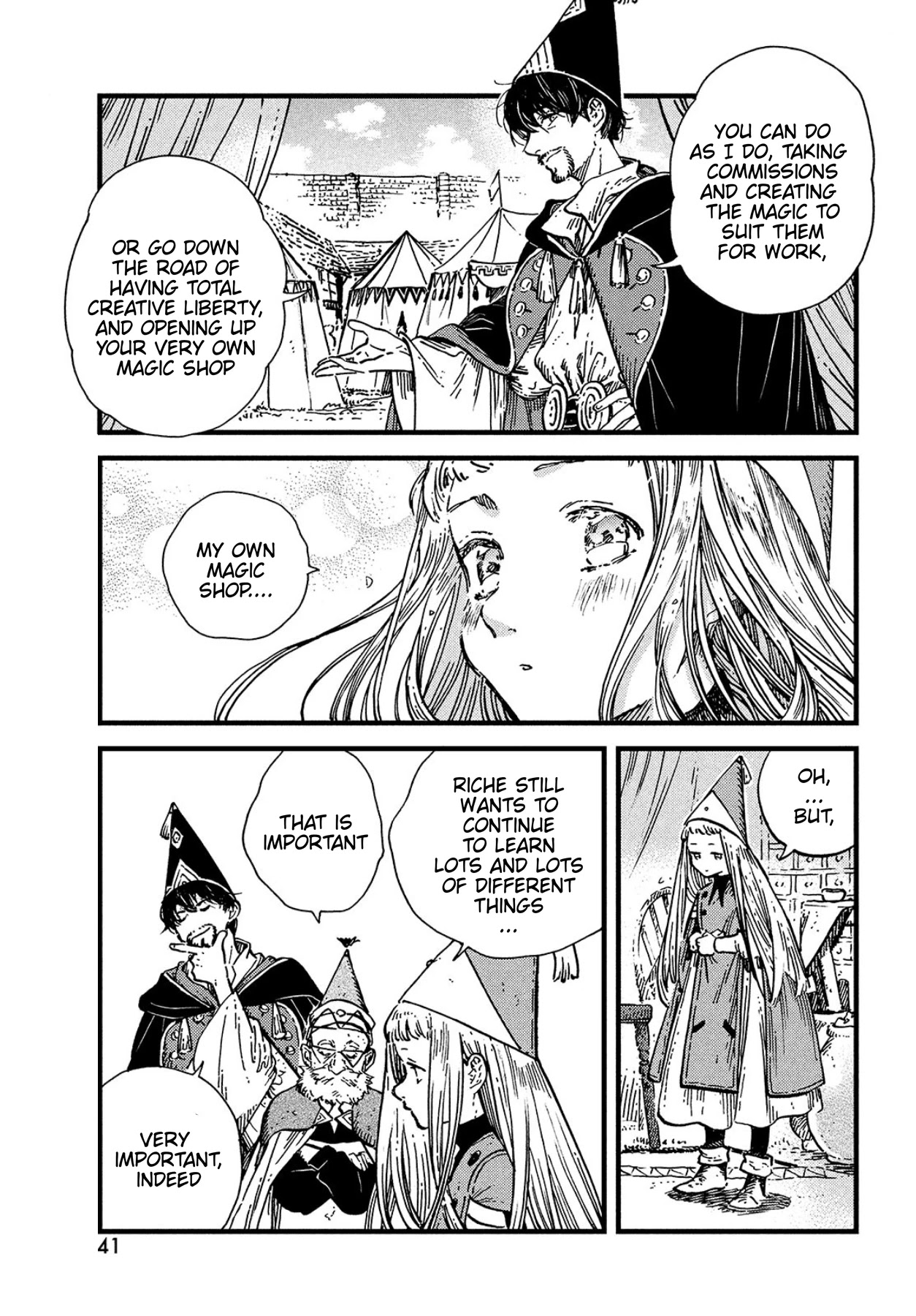 Tongari Booshi no Atorie Chapter 52 page 3 - Chapter 52