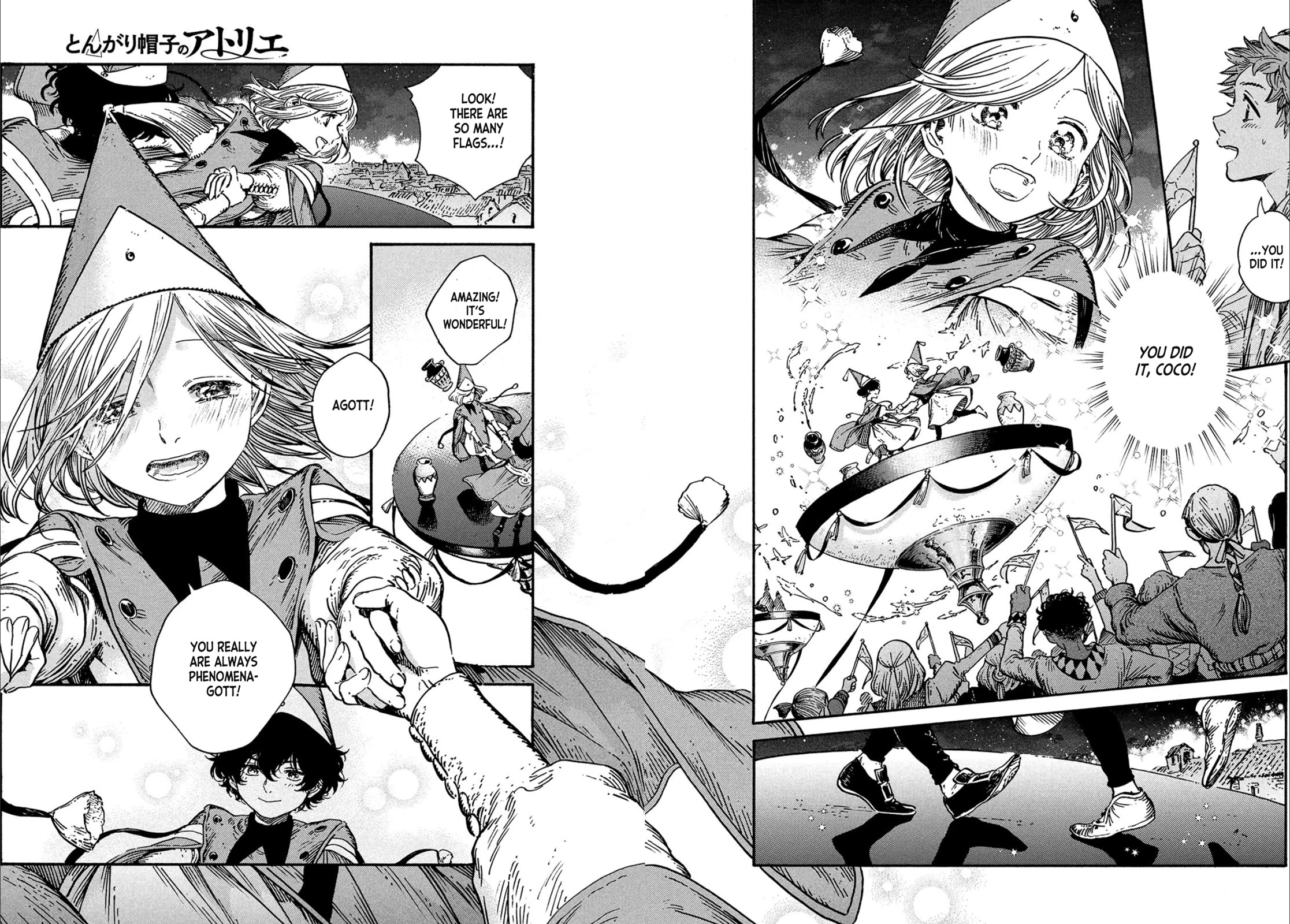 Tongari Booshi no Atorie Chapter 62 page 13 - Chapter 62
