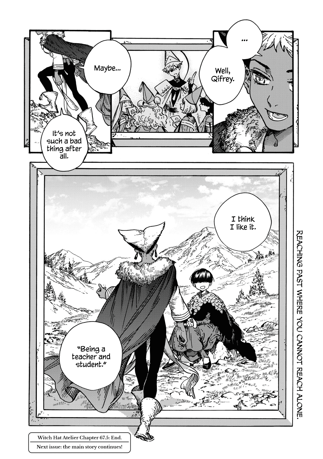 Tongari Booshi no Atorie Chapter 67.5 page 16 - Chapter 67.5