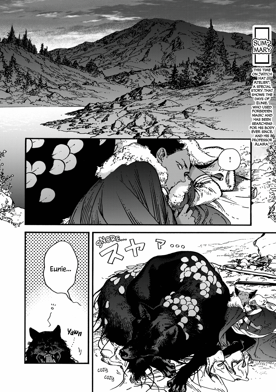 Tongari Booshi no Atorie Chapter 67.5 page 3 - Chapter 67.5