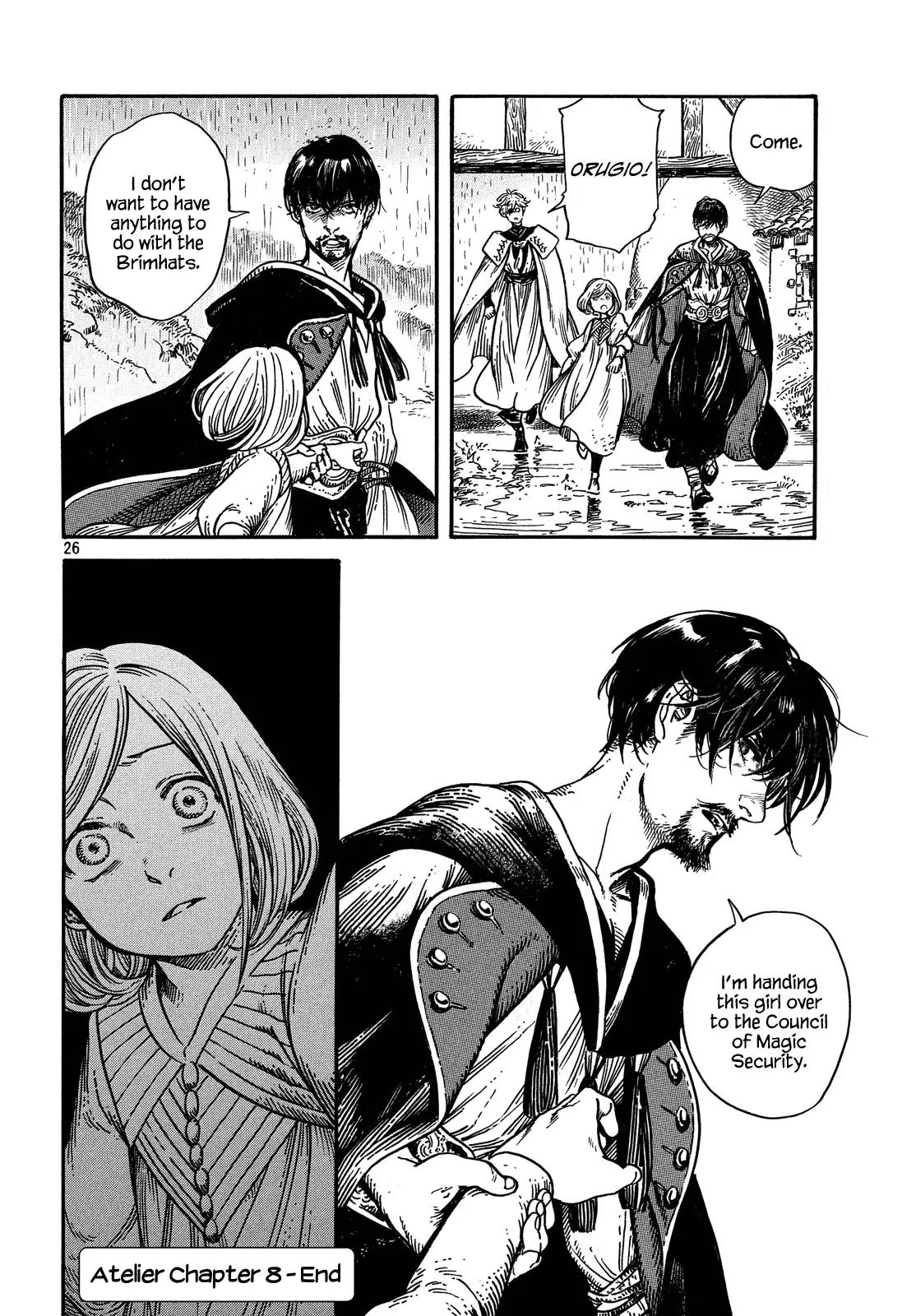 Tongari Booshi no Atorie Chapter 8 page 26 - Chapter 8