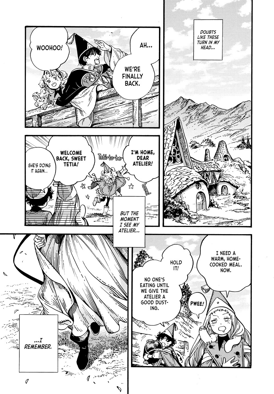 Tongari Booshi no Atorie Chapter 93 page 25 - Chapter 93