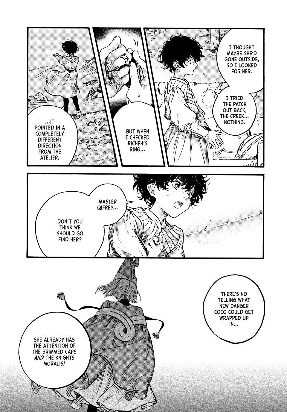 Tongari Booshi no Atorie Chapter 94 page 3 - Chapter 94