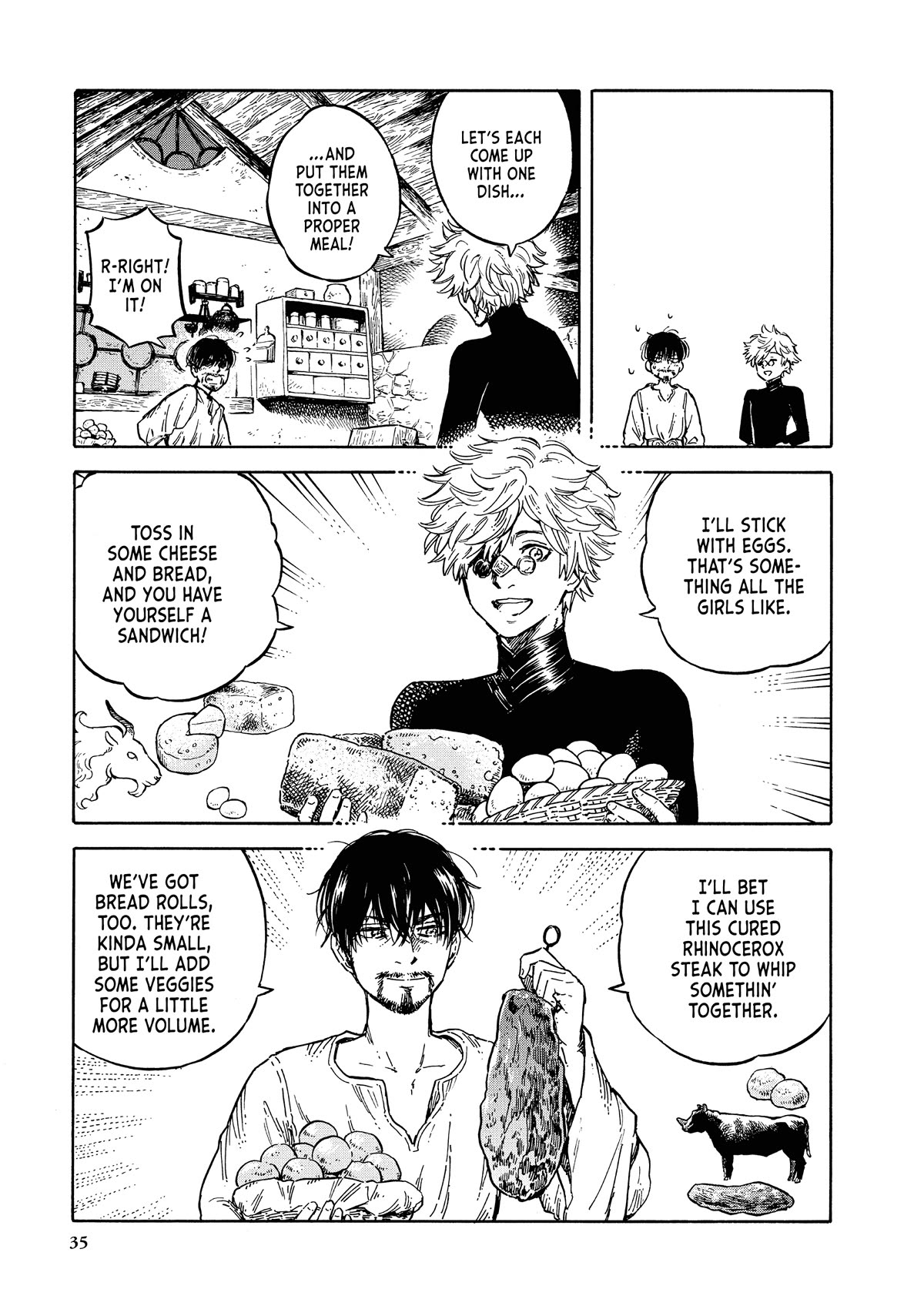 Tongari Boushi no Kitchen Chapter 3 page 5 - Chapter 3