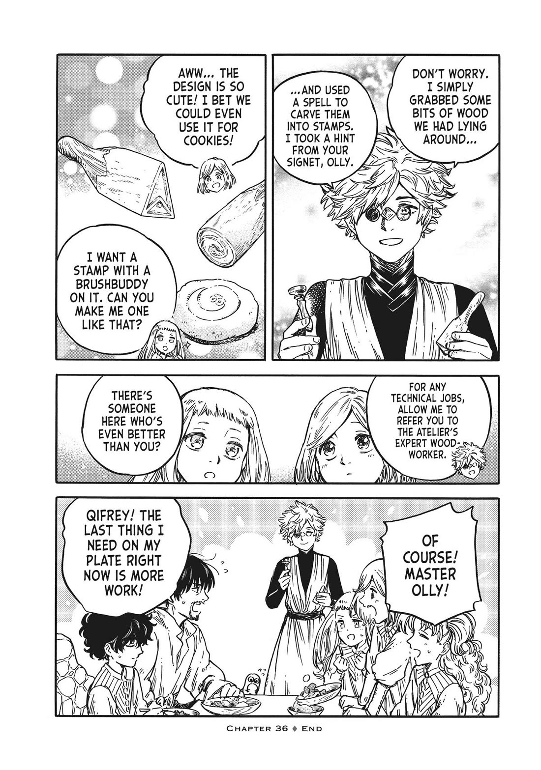 Tongari Boushi no Kitchen Chapter 36 page 12 - Chapter 36