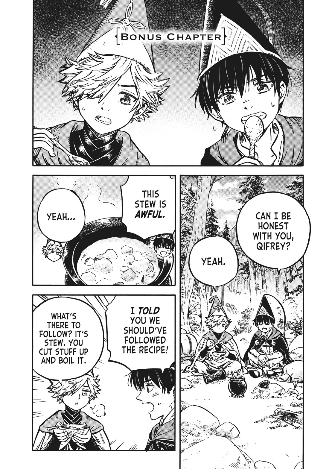 Tongari Boushi no Kitchen Chapter 49.5 page 1 - Chapter 49.5