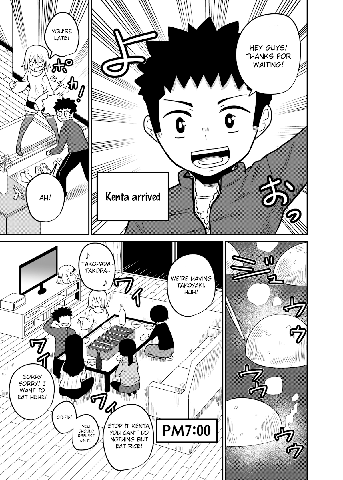 Tonight, we are having a sleepover Chapter 4 page 1 - Chapter 4
