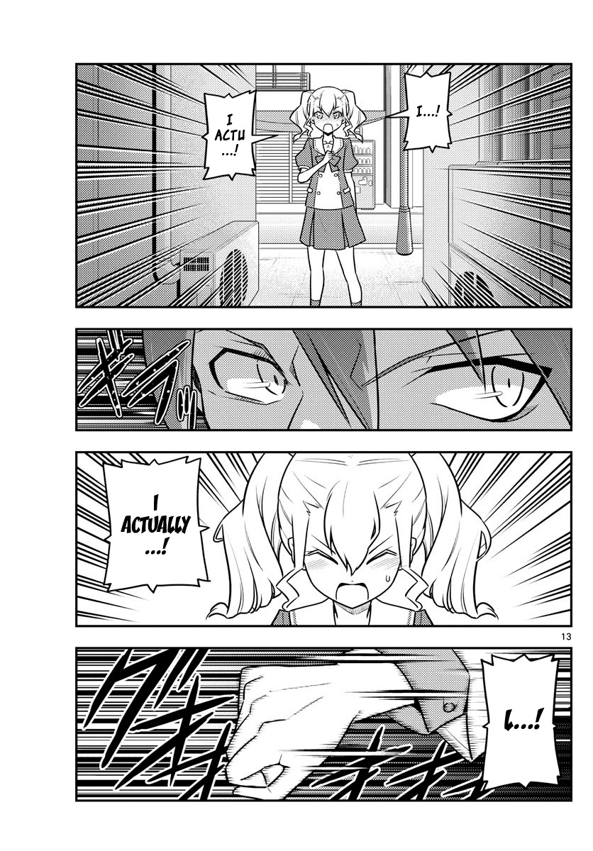 Tonikaku Cawaii Chapter 117 page 13 - Chapter 117: Love is a lot better in a dark, narrow space