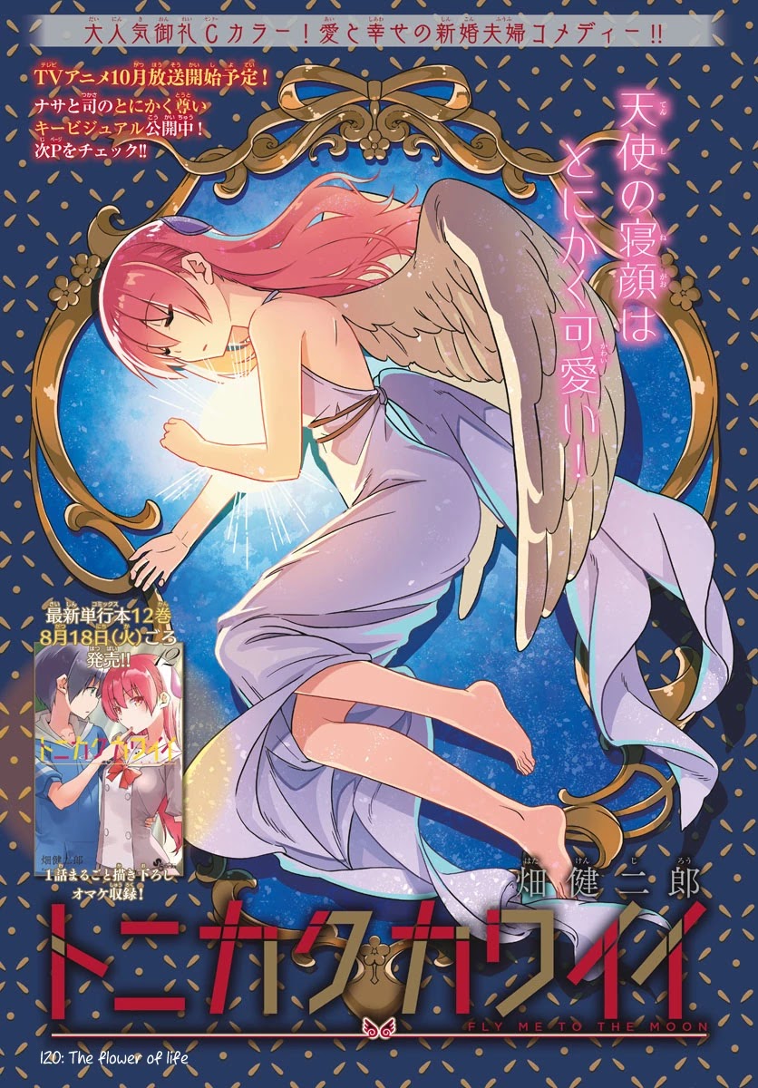 Tonikaku Cawaii Chapter 120 page 1 - Chapter 120: The flower of life